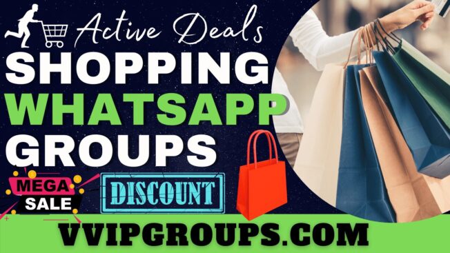 shopping whatsapp group links